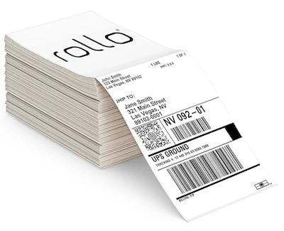 Shipping labels image